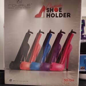 Neon Red Shoe Straightener Holder